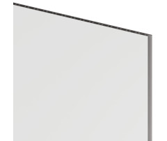Obkladové panely Vilo MPC MODULO - dekoratívny hladký panel XL - Soft White / 0,6 x 2,65 m