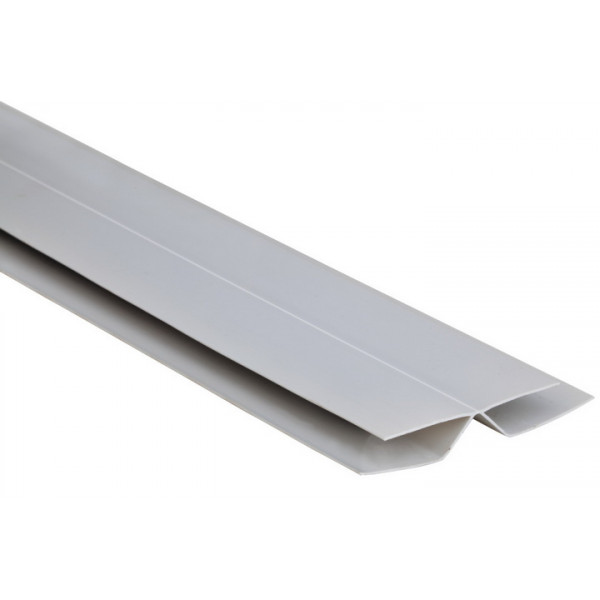 Univerzálny FLEXIBILNÝ spojovací profil -  PVC podhľadové obklady COLOR - P111- SIVÁ - 3m