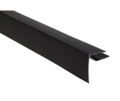 Lemovací profil - PVC plastový podhľadový obklad COLOR - P119 - GRAFITOVÁ - 3m