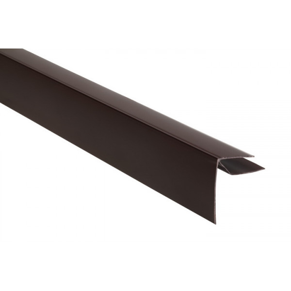 Lemovací profil - PVC plastový podhľadový obklad COLOR - P119 - HNEDÁ - 3m