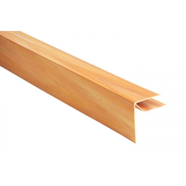 Lemovací profil - PVC plastový podhľadový obklad COLOR - P119 - SMREK / HRUŠKA - 3m