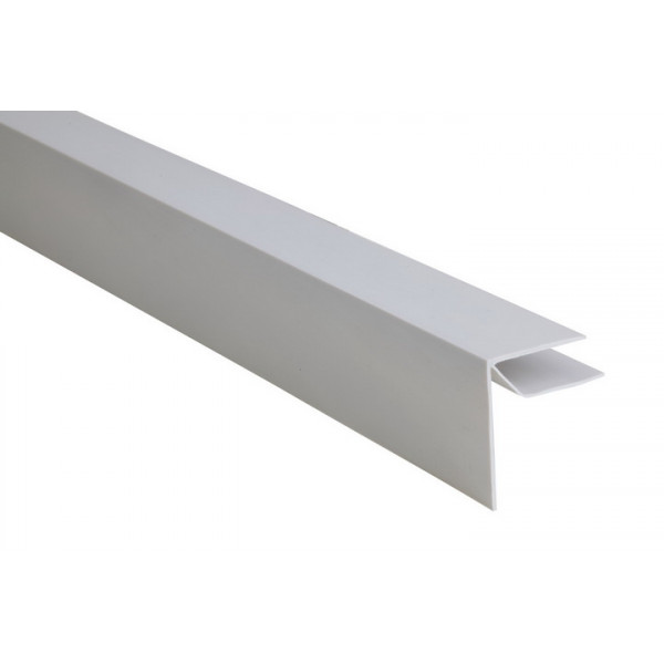 Lemovací profil - PVC plastový podhľadový obklad COLOR - P119 - SIVÁ - 3m