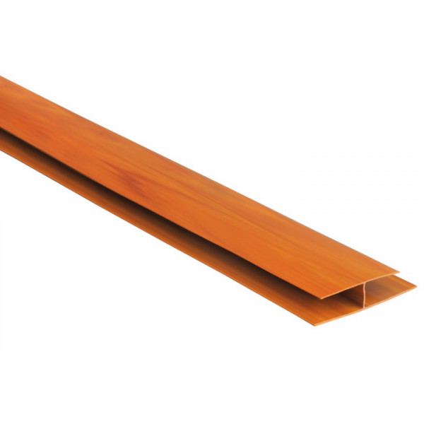 Spojovací profil - PVC  podhľadový obklad COLOR - P110-  BOROVICA / JELŠA - 3m