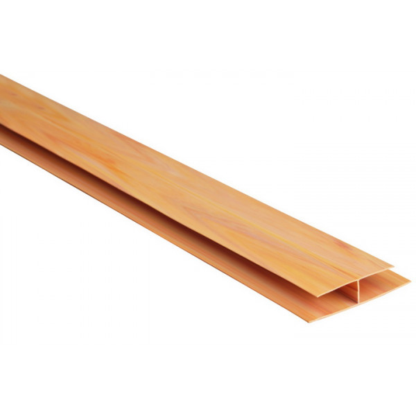 Spojovací profil - PVC  podhľadový obklad COLOR - P110-  SMREK / HRUŠKA - 3m