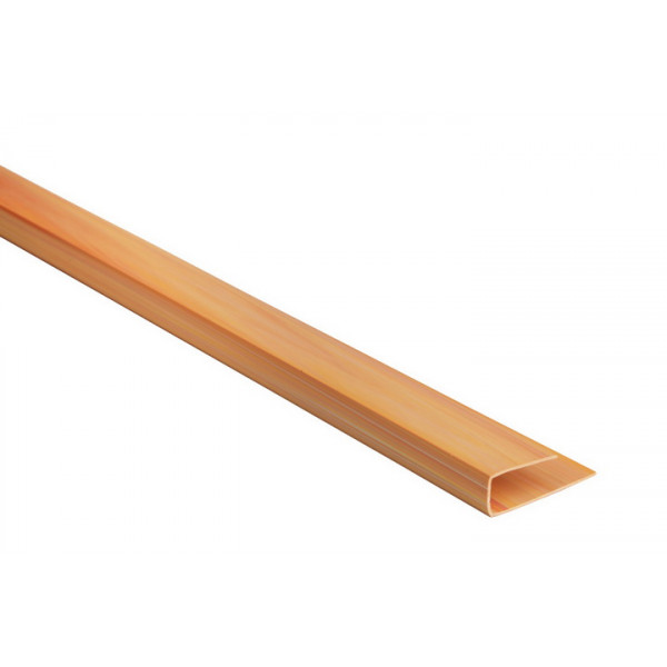 Ukončovací profil - PVC podhľadový obklad - COLOR - P109 - SMREK / HRUŠKA - 3m