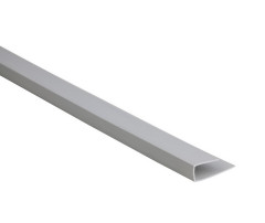 Ukončovací profil - PVC podhľadový obklad - COLOR - P109 - SIVÁ - 3m