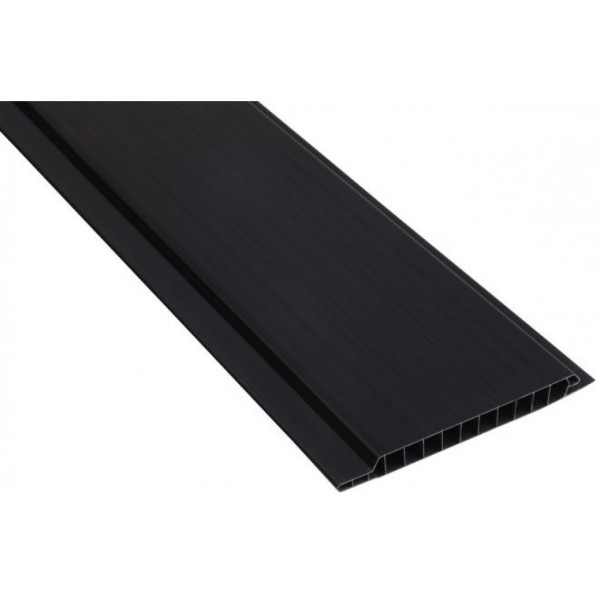 Podhľadový obklad COLOR PVC P100 - GRAFITOVÁ (10 cm) - dĺžka 6 m / 3 m Podhľadový obklad COLOR PVC P100 - GRAFITOVÁ (10 cm) - dĺžka 6 m / 3 m