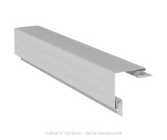 Rohový profil DECO SIDING SV12 - 01 Biely / 3,05 m