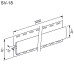 Spojovací H-profil DECO SIDING SV18 - 01 biela