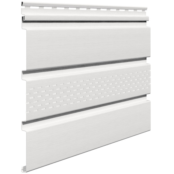 Podhľadový obklad vetrací - DECO SOFFIT SV-07 INFRATOP - 01 biela / 2,70 m Podhľadový obklad vetrací - DECO SOFFIT SV-07 INFRATOP - 01 biela / 2,70 m