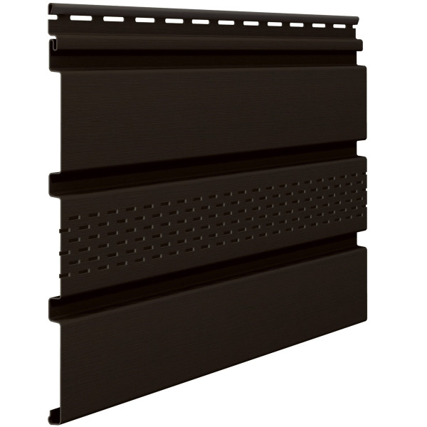 Podhľadový obklad vetrací - DECO SOFFIT SV-07 INFRATOP - 08 hnedá / 2,70 m Podhľadový obklad vetrací - DECO SOFFIT SV-07 INFRATOP - 08 hnedá / 2,70 m