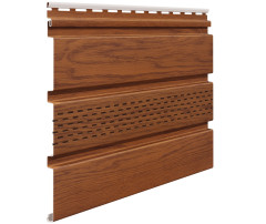 Podhľadový obklad vetrací - WOOD SOFFIT SVP-07 INFRATOP - 56 zlatý dub / 2,70 m Podhľadový obklad vetrací - WOOD SOFFIT SVP-07 INFRATOP - 56 zlatý dub / 2,70 m