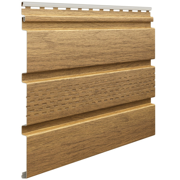 Podhľadový obklad vetrací - WOOD SOFFIT SVP-07 INFRATOP - 58 dub winchester / 2,70 m Podhľadový obklad vetrací - WOOD SOFFIT SVP-07 INFRATOP - 58 dub winchester / 2,70 m