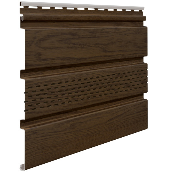 Podhľadový obklad vetrací - WOOD SOFFIT SVP-07 INFRATOP - 64 orech / 2,70 m Podhľadový obklad vetrací - WOOD SOFFIT SVP-07 INFRATOP - 64 orech / 2,70 m