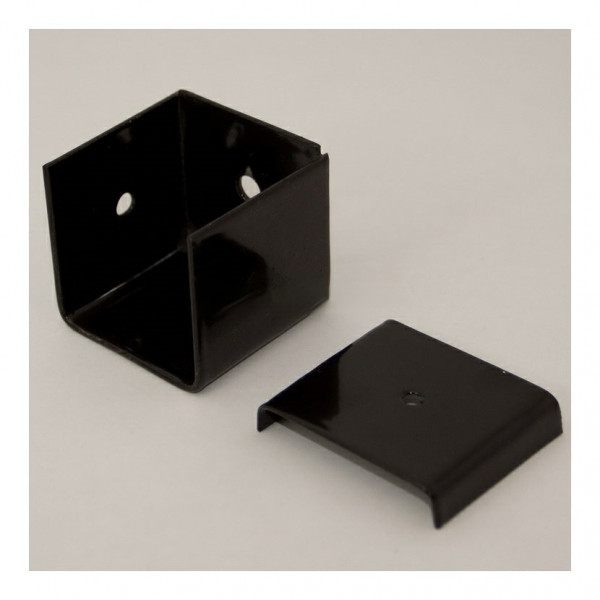 Držiak plotového poľa "papučka"pre Zakrývací profil Modular 40x40 mm - Palisander Držiak plotového poľa "papučka"pre Zakrývací profil Modular 40x40 mm - Palisander