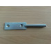 Držiak plotového poľa s tŕňom pre profil 40x40 mm - Modular - Nerez Držiak plotového poľa s tŕňom pre profil 40x40 mm - Modular - Nerez
