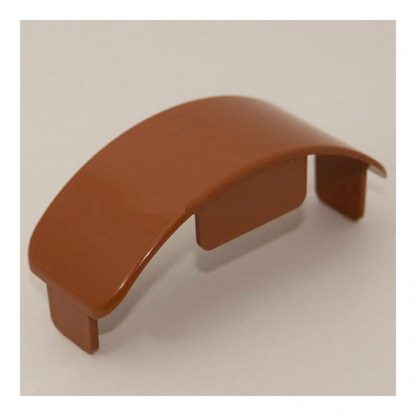 Oblúková krytka - Plotovka MODULAR 80x32mm - ČEREŠŇA Oblúková krytka - Plotovka MODULAR 80x32mm - ČEREŠŇA