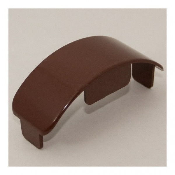 Oblúková krytka - Plotovka MODULAR 80x32mm - ORECH Oblúková krytka - Plotovka MODULAR 80x32mm - ORECH