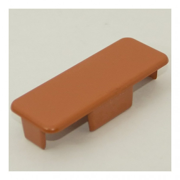 Rovná krytka - Plotovka MODULAR 80x32mm - ČEREŠŇA Rovná krytka - Plotovka MODULAR 80x32mm - ČEREŠŇA