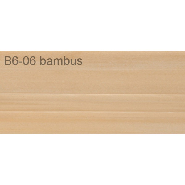 Univerzálna začisťovacia lišta Vilo B6 - 06 bambus / 3m x 50mm Univerzálna začisťovacia lišta Vilo B6 - 06 bambus / 3m x 50mm