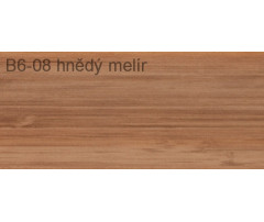 Univerzálna začisťovacia lišta Vilo B6 - 08 hnedý melír /3m x 50mm Univerzálna začisťovacia lišta Vilo B6 - 08 hnedý melír /3m x 50mm