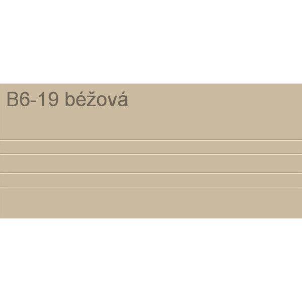 Univerzálna začisťovacia lišta Vilo B6 - 19 béžová /3m x 50mm